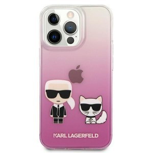 iPhone 13 Pro Max 6.7'' Karl Lagerfeld Karl Choupette tok rózsaszín (KLHCP13XCKTRP)