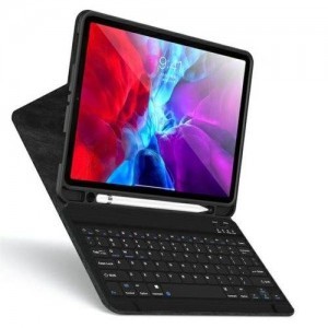 iPad Pro 11'' USAMS Winro tok billentyűzettel lila-fehér