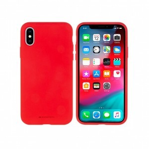 iPhone 13 Pro Mercury Jelly szilikon tok piros
