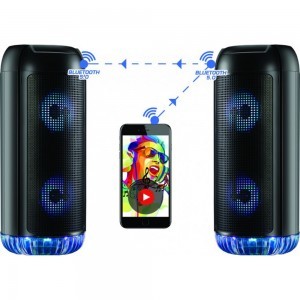 Rebeltec Bluetooth hangszóró Partybox 400 fekete