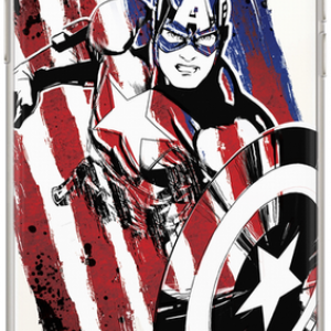 iPhone 7/8/SE 2020 Marvel Amerika kapitány tok átlátszó