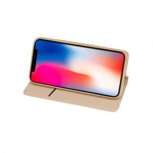 iPhone 13 Pro Max Telone mágneses fliptok arany