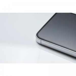 iPhone 13 / 13 Pro Moshi iVisor AG matt kijelzővédő fólia (fekete kerettel)