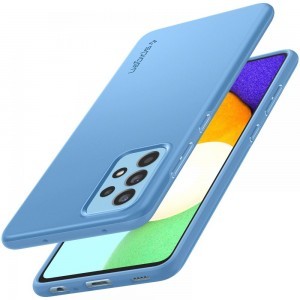 Samsung Galaxy A52 / A52S Spigen Thin Fit ultravékony tok világos kék (ACS03037)