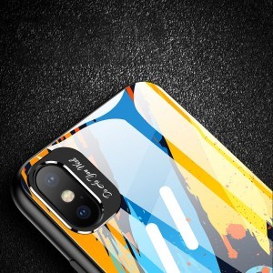 iPhone XR 9H üveghátlapú tok és kameravédő