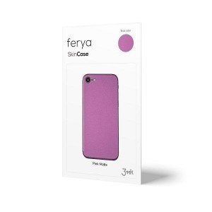 iPhone 5/5S/SE 3MK Ferya SkinCase tok rózsaszín