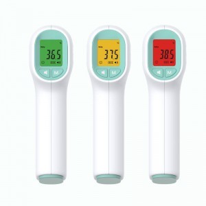 Érintés mentes infravörös lázmérő/ hőmérő fehér