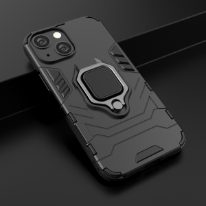 iPhone 13 mini Ring Armor tok kihajtható támasszal fekete
