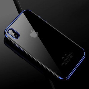 iPhone 7/ 8 /SE 2020 / SE 2022 Electro TPU gél tok kék