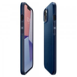 iPhone 13 Mini Spigen Thin Fit ultravékony tok tengerészkék (ACS03307)