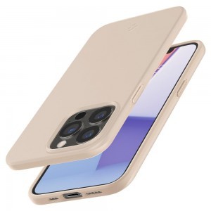 iPhone 13 Pro Spigen Thin Fit ultravékony tok homokszínű (ACS03252)