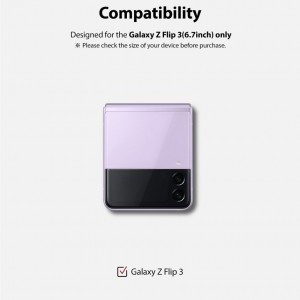 Samsung Galaxy Z Flip 3 Ringke Folia Ochronna 2db kijelzővédő fólia