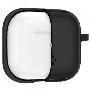 Apple Airpods 3 Spigen Silicone Fit tok fekete