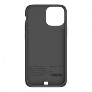 iPhone 13 Mini Tech-Protect Powercase tok 4700 mAh akkumulátorral fekete