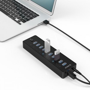 Orico 10 az 1-ben USB 3.0 HUB adapter