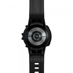 Samsung Galaxy Watch 4 40 mm Spigen Rugged Armor Pro szíj és tok szénszürke