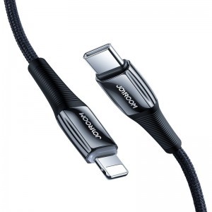 Joyroom USB Type C - Lightning kábel PD 20W 2.4A 1.2m piros (S-1224K2)