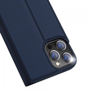 iPhone 14 Pro Dux Ducis Skinpro fliptok kék