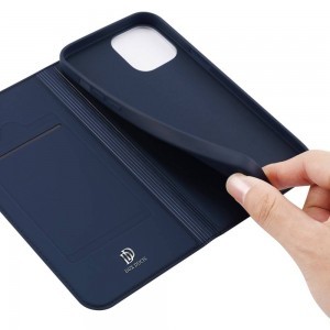 iPhone 14 Plus Dux Ducis Skinpro fliptok kék