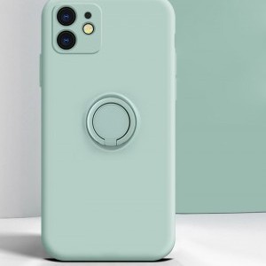 iPhone 12 Pro Vennus Silicone Ring tok menta színű