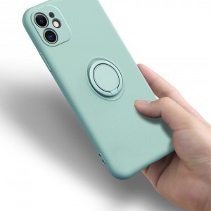 iPhone 12 Pro Vennus Silicone Ring tok menta színű