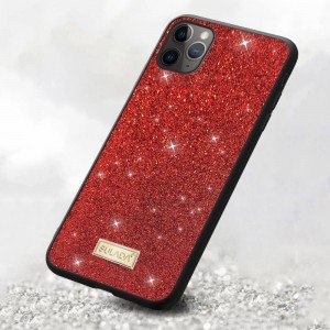 iPhone 13 Pro Sulada Dazzling Glitter tok piros