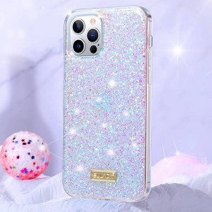 iPhone 11 Pro Max Sulada Luminous Glitter tok pink