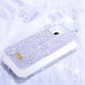iPhone 11 Pro Max Sulada Luminous Glitter tok lila