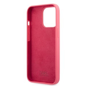 iPhone 13 Pro Karl Lagerfeld Karl Choupette szilikon tok rózsaszín (KLHCP13LSSKCP)