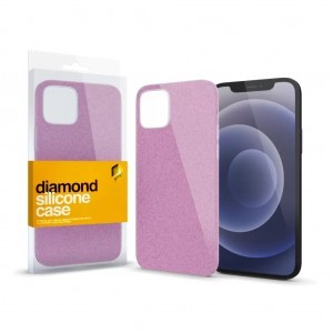iPhone 13 Pro Xpro Diamond szilikon tok pink