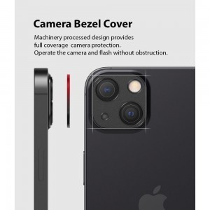 iPhone 13 / 13 Mini Ringke hátlapi kameralencse védő keret fekete