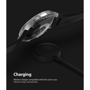 Samsung Galaxy Watch 4 Classic 42 mm Ringke Slim tok 2x átlátszó/fekete