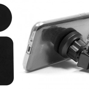 Extreme 0-5 Univerzális autós telefontartó szellőző lamellára fekete