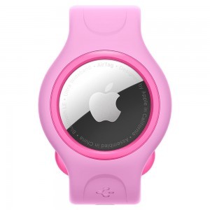 Apple AirTag Spigen Play 360 tok és csuklópánt rózsaszín