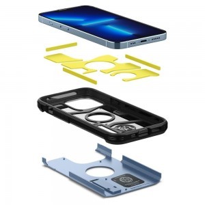 iPhone 13 Pro Spigen Tough Armor tok kihajtható támasszal Sierra kék (ACS03839)