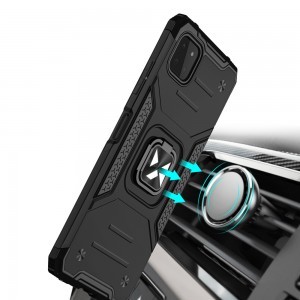 Samsung Galaxy A22 4G Wozinsky Ring Armor Case Kickstand telefontok rózsaszín