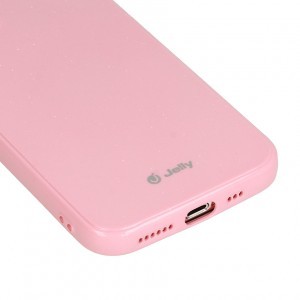 iPhone 12 Pro MAX Jelly szilikon tok világos pink