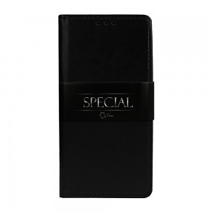 iPhone 13 mini Book Special bőr fliptok fekete