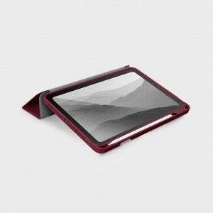 iPad Mini 6 2021 Uniq Moven Hybrid tok burgundy