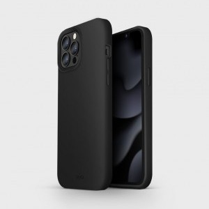 iPhone 13 Pro Max Uniq Lino szilikon tok fekete
