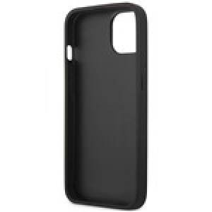 iPhone 13 Mini Karl Lagerfeld PU Saffiano Ikonik tok fekete (KLHCP13SIKMSBK)