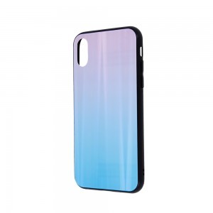 iPhone 7 / 8 / SE 2020 /SE 2022 Aurora Glass tok kék-rózsaszín