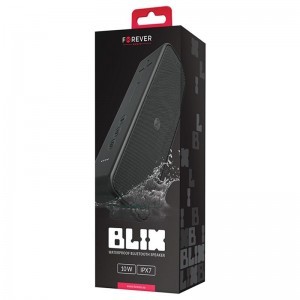 Forever Blix 10 BS-850 vízálló bluetooth hangszóró fekete