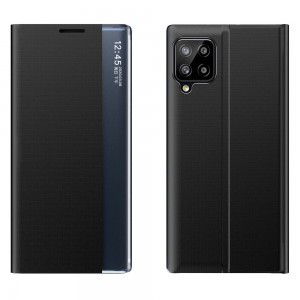Samsung Galaxy A22 4G New Sleep Case fliptok fekete