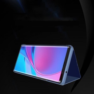 Samsung Galaxy A22 4G Clear View fliptok pink