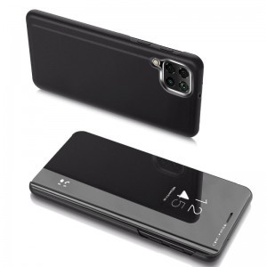 Samsung Galaxy A22 5G Clear View fliptok fekete