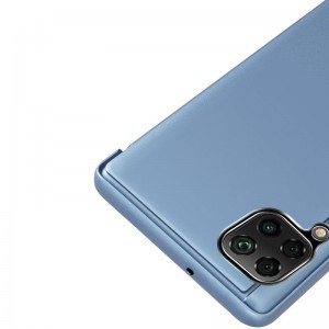 Samsung Galaxy A22 5G Clear View fliptok kék