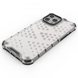 iPhone 13 Pro Honeycomb armor TPU tok fekete