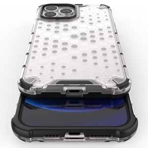iPhone 13 Pro Honeycomb armor TPU tok fekete