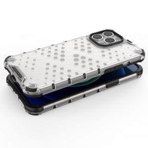 iPhone 13 Pro Honeycomb armor TPU tok átlátszó